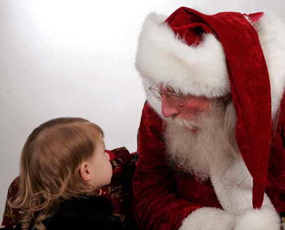 Face To Face With Santa